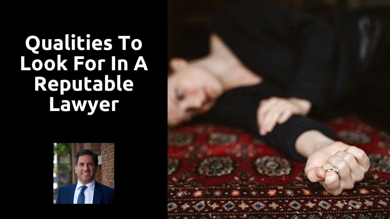 Qualities to Look for in a Reputable Lawyer